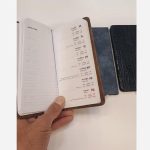 تقویم پالتویی چرم قدیما 1405