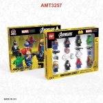 لگو اونجرز مجموعه 8 شخصیتی همراه وسایل کلکسیونی کد AMT3257