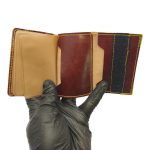 کیف کارت لب فلز درب چسبی