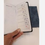 تقویم پالتویی چرم قدیما 1405