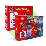 لگو آدمک مینی فیگور ابر قهرمانان به همراه اسکوتر کد AMT3233-6