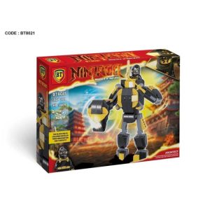 لگو نینجا همراه ادم اهنی مشکی 133 قطعه BT8021