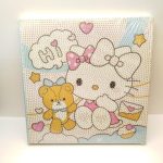نقاشی الماسی بزرگ بوم دار ابعاد 20×20