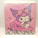 نقاشی الماسی بزرگ بوم دار ابعاد 20×20