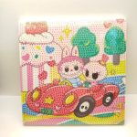 نقاشی الماسی بزرگ بوم دار ابعاد 20×20