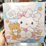نقاشی الماسی بزرگ بوم دار ابعاد 30×30