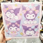 نقاشی الماسی بزرگ بوم دار ابعاد 30×30