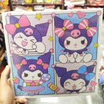 نقاشی الماسی بزرگ بوم دار ابعاد 30×30