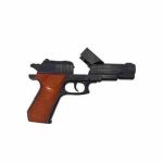 تفنگ کلت ترقه ای کیفی کوچک b60 کد4