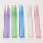 شیشه عطر خالی پلاستیکی اسپری مربعی