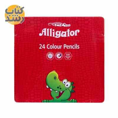 مداد-رنگی-24-رنگ-الیگیتور-Alligator-جعبه-فلزی.jpg مداد رنگی 24 رنگ علی گیتور تمساح جعبه فلز