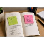 یادداشت استیک نوت چسبی (هر تیکه 38×38 میل 100 برگ) چهار تیکه سایز 76×76 میل 400 برگ